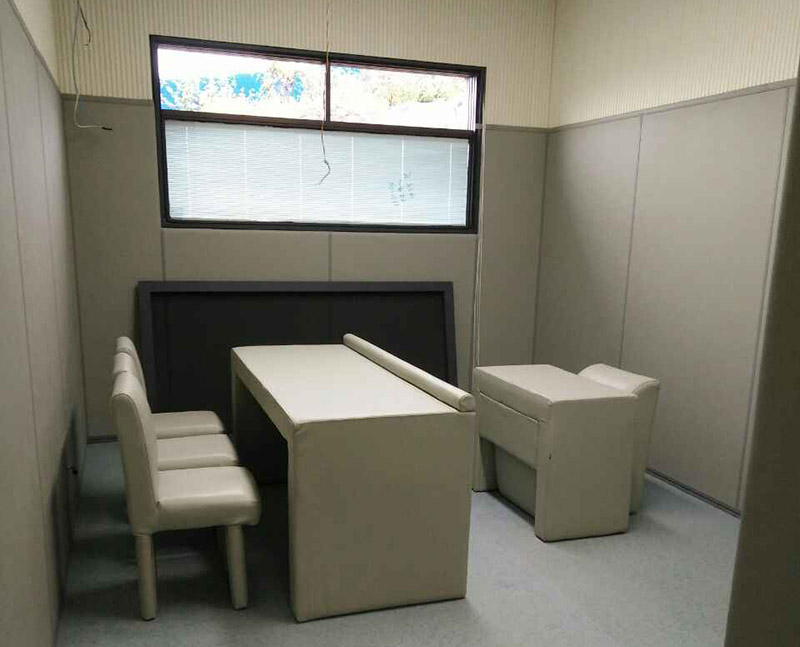 辦案區隔音防撞墻